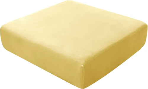Miniatura 35 de CONRUSER Funda de cojín elástica de terciopelo suave, funda de cojín de felpa de terciopelo suave, funda de sofá, protector de muebles con parte