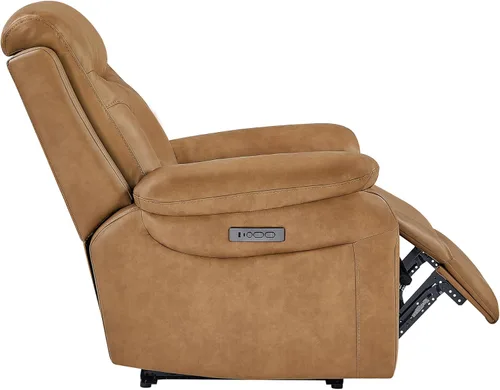Miniatura 13 de KISLOT Power Recliner Chair Wall Hugger Recliner with Adjustable Headrest and Footrest Dual Motor Electric Faux Leather Reclining Sofa with