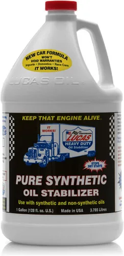 Miniatura 7 de Lucas Oil 10130 Estabilizador de aceite sintético puro, 1 cuarto de galón (paquete de 2)