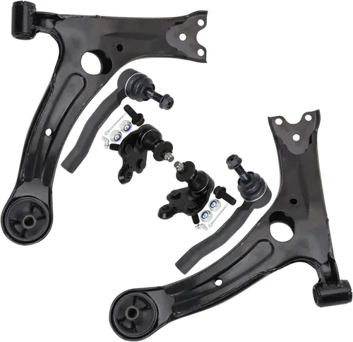 Miniatura 107 de Detroit Axle - Kit de brazos de control de extremo delantero 4WD para Ford 04-08 F-150, 06-08 Lincoln Mark LT, 4 extremos de barra de acoplamiento