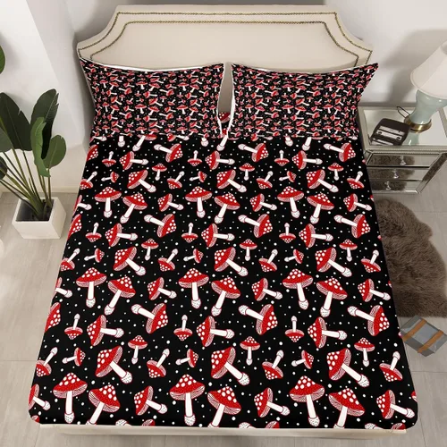 Miniatura 12 de Erosebridal - Juego de sábanas con mapa mundial tamaño TwinXL, juego de ropa de cama azul para niños y niñas, sábana bajera con mapa de varios