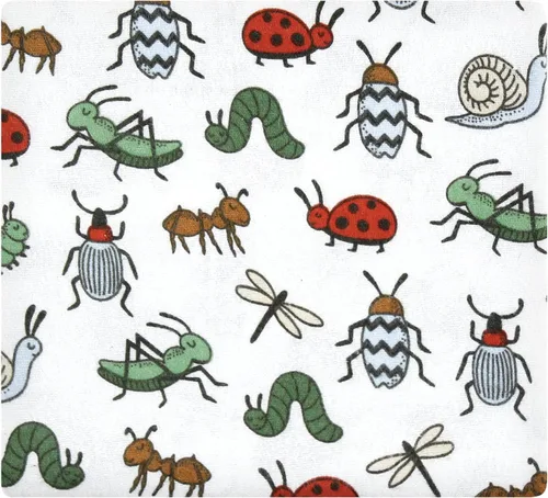 Miniatura 3 de Hudson Baby - Mantas de franela de algodón unisex para bebé, bichos, talla única Bugs
