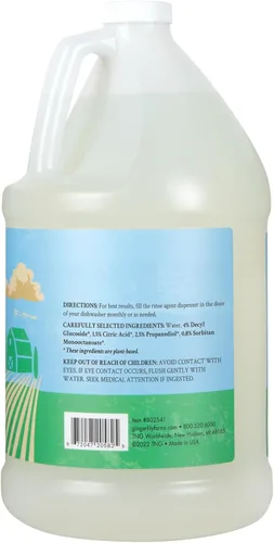 Miniatura 2 de Ginger Lily Farms Botanicals - Aditivo de Enjuague para Lavavajillas 4 en 1 a Base de Plantas, 100% Vegano y Libre de Crueldad Animal, Sin