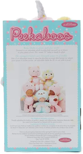 Miniatura 5 de Madame Alexander 12" Peekaboos, UniCat, Tono de Piel Claro