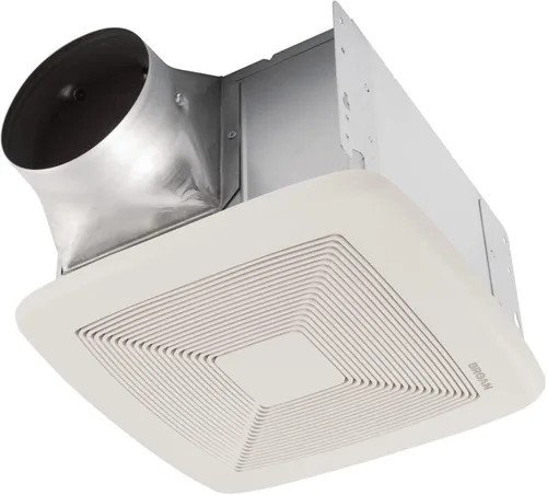 Broan-Nutone Ventilador de ventilación ultra silencioso QTXE150, ventilador de escape silencioso para baño y hogar, certificado ENERGY STAR®, 1.4