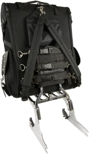 Miniatura 4 de EXCELSIOR INT - Bolsa de viaje grande para motocicleta, mochila, equipaje de viaje, color negro