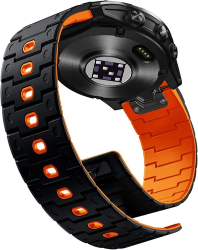 Miniatura 12 de Bandletic Magnético Compatible con Garmin Instinct 2 Correa de Reloj - Correa de Silicona de Ajuste Rápido de 22mm para Fenix 8 E 47mm/7 6 Pro/5