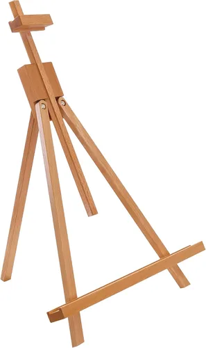 Caballete portable, marca US Art Supply, modelo Topanga, marco de madera, tipo A