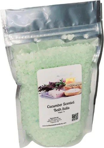 Miniatura 5 de Sales de baño Bolsa de 1 libra (16 oz.) Elige tu aroma Sal de Epsom Sal marina Baño Cuidado del cuerpo Belleza Relajación Spa
