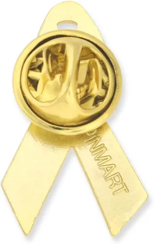 Miniatura 37 de PinMart Awareness - Pin de solapa esmaltado – Pin de cinta chapado en níquel y oro – Cinta de prevención y conciencia – Broche de joyería con parte