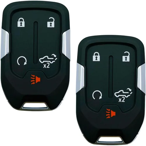 Miniatura 8 de Funda de repuesto para llavero para Chevy Silverado y GMC Sierra 1500 2500HD 3500HD 3500HD sin llave (5 botones)