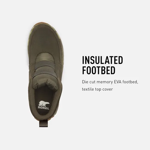 Miniatura 5 de SOREL Out 'N About Plus - Botas de lluvia de piel impermeables para mujer