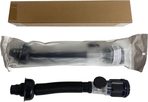 Miniatura 8 de Kit de drenaje de fregadero de baño con tubo P-Trap flexible y expandible antiolor, tubo de drenaje de fregadero de baño para agujero de 1-1/4