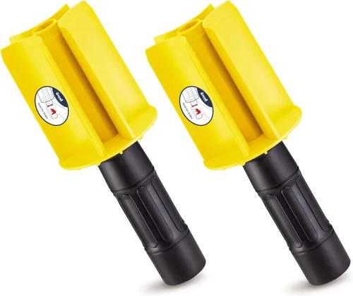 Excell SF-1752 Mini dispensadores de envoltura elástica de mano con freno (3") | Mini wrappers with tension brake for safe, easy pallet wrapping.