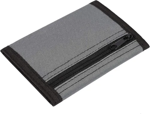 Miniatura 5 de Cartera de bloqueo de RFID (identificación de frecuencia de radio) de tres partes de lona, para deportes al aire libre, para niños. Cartera