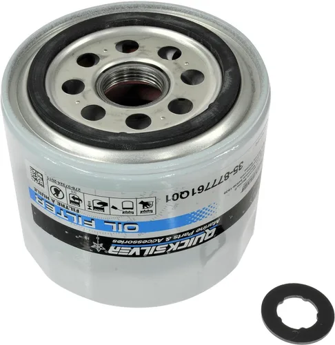 Miniatura 5 de Kit de cambio de aceite Quicksilver de 4 tiempos – para motores fuera de borda Mercury – 15, 20, 25, 30, 40, 50, 60, 75, 90, 115, 150, 175, 200