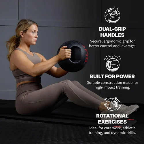 Miniatura 3 de SPRI Medicine Ball with Handles