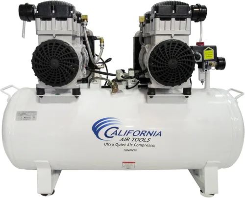 Miniatura 8 de California Air Tools 20040CAD Potente compresor de aire ultra silencioso y sin aceite de 4.0 HP, tanque de 20 galones, nivel de ruido de 75 dB