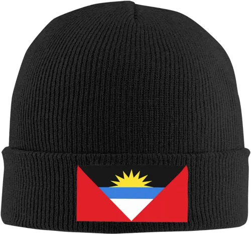 Miniatura 2 de Gorro de punto nacional para invierno y otoño, gorros para hombres y mujeres, gorro cálido con puños, gorro de esquí suave unisex