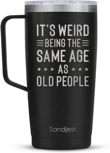 Miniatura 8 de SANDJEST Mejor Taza para Tía Taza de Tía con Asa 20oz Acero Inoxidable Taza de Café Aislada para Viaje Regalos para Tías de Sobrina Sobrino Regalo