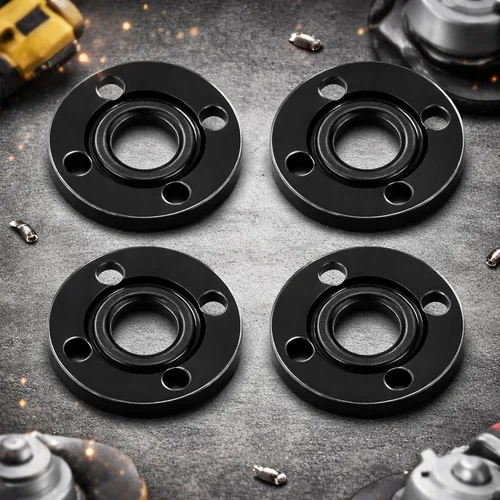 Miniatura 10 de Podoy Paquete de 6 tuercas de bloqueo de brida de amoladora angular 5/8-11, piezas de repuesto compatibles con Dewalt Milwaukee Makita Ryobi Bosch