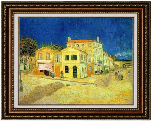 Miniatura 69 de ELITEAART- La noche estrellada por Vincent Van Gogh, pintura al óleo, reproducción de pintura al óleo, impresión en lienzo giclée, tamaño marcado