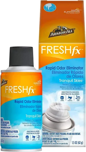 Armor All - Eliminador de olores rápidos (cielos tranquilos, 2 paquetes)