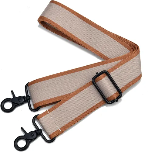 Miniatura 20 de Correa de Bolso Ancha Correa de Hombro Ajustable Correa de Repuesto Cruzada Correa de Bolso de Hardware Plateado