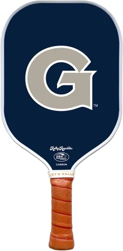 Miniatura 28 de Raqueta de pickleball colegial oficialmente licenciada - Raqueta aprobada por la Asociación de Pickleball de EE. UU. - Núcleo de nido de abeja Texas