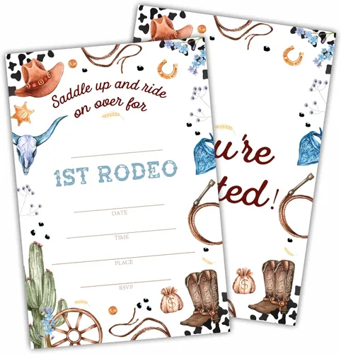 Miniatura 6 de 5ª invitaciones de cumpleaños para fiestas de patinaje sobre ruedas para niñas y niños, tarjetas de invitación de patines rosas con sobres, 20