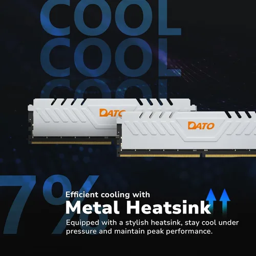Miniatura 5 de DATO DDR5 RAM 32 GB (16 GBx2) hasta tp 6000 MHz con disipador de calor dimm PC6000 CL38 1.35V XMP PC5-48000 288Pin módulo de memoria de escritorio