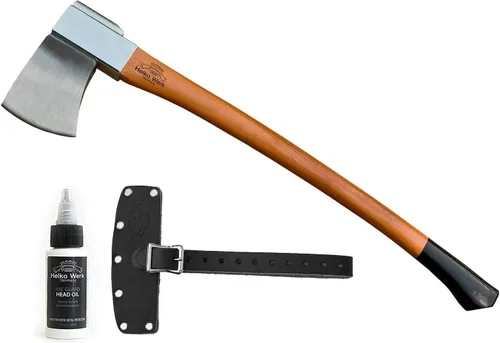 Miniatura 9 de 1844 Helko Werk Germany Vario Divisor de Troncos Pesado - Hacha de División para Dividir Madera Leña - Cabeza 6.5 Libras Mango 36 Pulgadas