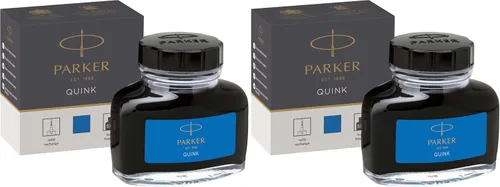 Miniatura 8 de Botella de tinta permanente Parker Quink de 2 fl oz, Azul azul