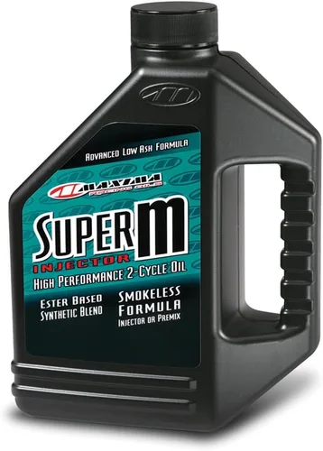 Miniatura 2 de Maxima Racing Oils 28901-2PK Super M Inyector 2-Stroke Premix/Inyector Aceite 1L Botella, 2-Pack