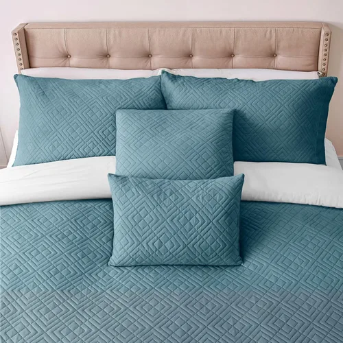 Miniatura 27 de Clara Clark Quilts Tamaño Twin - Juego de Cubrecama Colcha para Todas las Estaciones, Tejido Pinsonic Juego de Ropa de Cama Ligera - Juego
