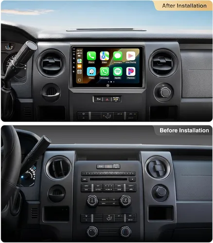 Miniatura 3 de Estéreo de auto Android 13 de 9 pulgadas para Ford F150 2009-2014 – 4G+64G Wireless CarPlay Android Auto Radio, actualización de radio HD, pantalla