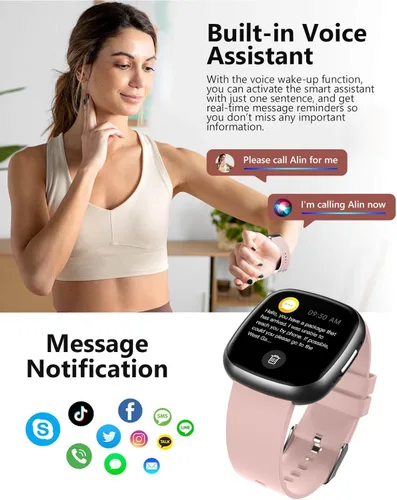 Miniatura 7 de Smart Watch for Women, 1.72" Super Retina HD Display, 24/7 Heart Rate HRV SpO2 Monitor, Sleep/Stress, 135 Sport Modes Fitness Activity Tracker, IP68