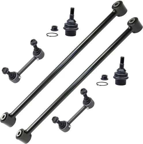 Miniatura 152 de Detroit Axle - Kit de brazos de control de extremo delantero 4WD para Ford 04-08 F-150, 06-08 Lincoln Mark LT, 4 extremos de barra de acoplamiento