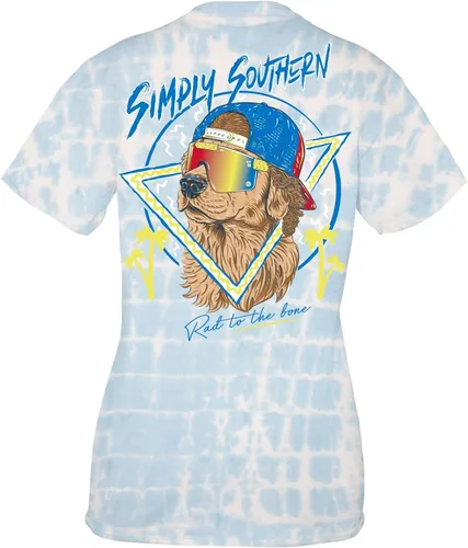 Miniatura 3 de Simply Southern Rad to The Bone Tie Dye - Camiseta de manga corta