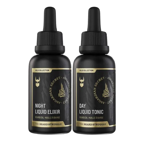 Miniatura 11 de The Beard Struggle Tonic + Elixir - Paquete de aceite para barba - Colección Silver - Aceite de aseo para barba - Suaviza, hidrata y fortalece