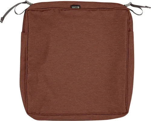 Miniatura 11 de Classic Accessories Montlake - Funda de cojín cuadrada resistente al agua de 23 x 23 x 5 pulgadas, para asiento de exterior, funda de cojín