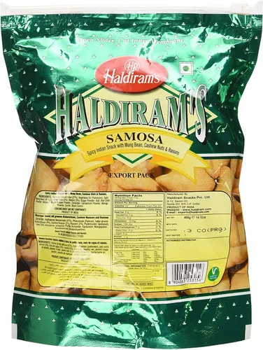 Miniatura 5 de Samosa 400gm. - Paquete Haldiram's de 2