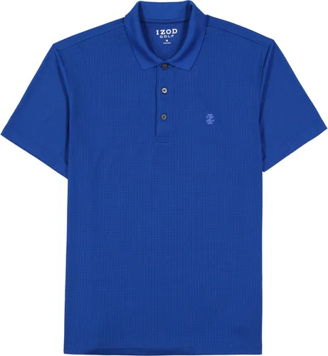 Miniatura 4 de Izod Polo elástico de manga corta para hombre Performance Golf Grid - Legacy