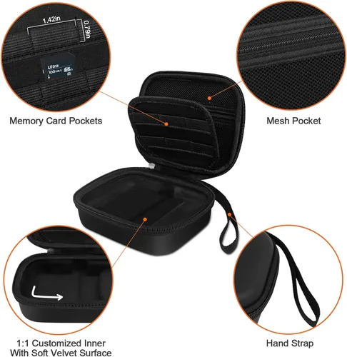 Miniatura 3 de BliFulde Carrying Case for RG353V/ RG353VS Handheld Game Console, Custom-Insert Handheld Emulator Retro Game Holder Organizer, Portable Game Player