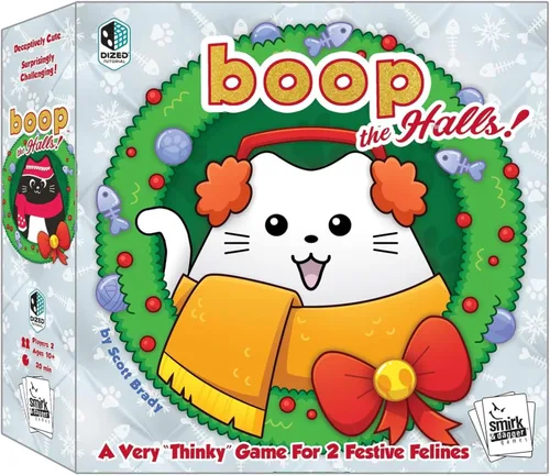 Miniatura 9 de BOOoop de Smirk & Dagger: Adorable juego de mesa de estrategia para 2 jugadores, con 34 piezas de gatos y gatitos, edición de Halloween con nuevos