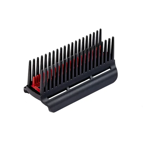 Miniatura 7 de RED by KISS 1875 - Estilizador de cabello iónico de cerámica con púa desenredante, peine profesional de secado rápido, 4 ajustes de calor/velocidad