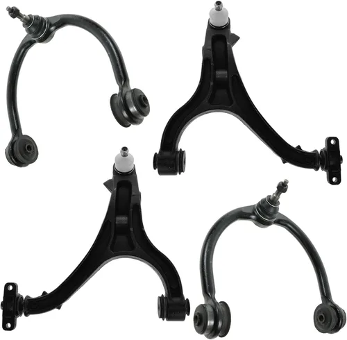 Miniatura 89 de TRQ Brazo de control delantero superior e inferior con rótula juego de 4 piezas compatible con Land Rover Range Rover 2003-2012