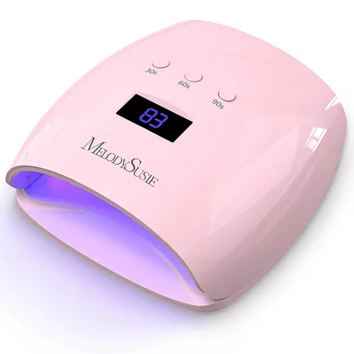 MelodySusie Professional UV LED Nail Lamp, P-Plus30I High Efficient Nail Dryer with 3 Timers & Detachable Base Cures All Hard Gels, Especially