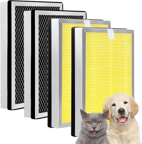 Miniatura 11 de 25 filtros de repuesto compatibles con purificadores de aire de la serie MA 25 S1/W1/B1, etapa 3 en 1 con prefiltro, capa central de alta eficiencia