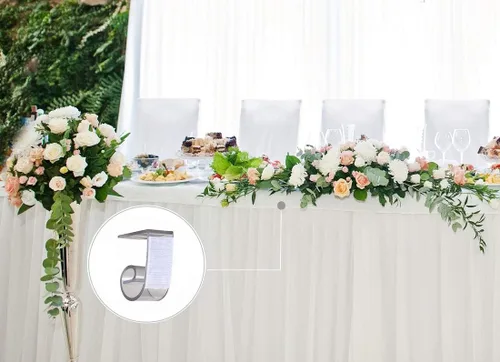 Miniatura 2 de NAVADEAL Clips de mantel para mesa de 1 a 1 1/4 pulgadas con gancho y bucle, paquete de 25 unidades, ideales para bodas, hogar, reuniones, fiestas